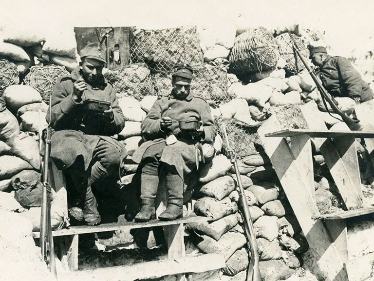 Skupni zgodovinski spomin na soško fronto / Hrvaške enote na soški fronti