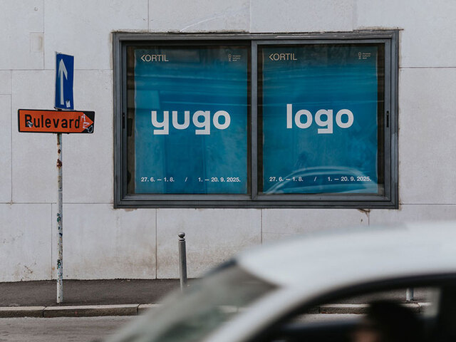 Ulična šetnja kroz logotipe i znakove Rijeke uz izložbu Yugo.Logo