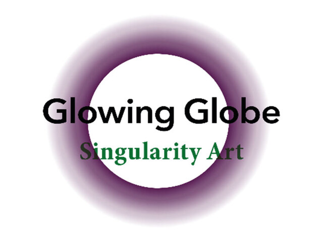 Glowing Globe: Singularity Art